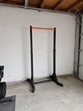 Station de traction pliable installée en appartement