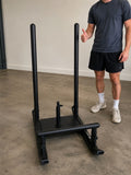 Traction sur station autoportante en home gym
