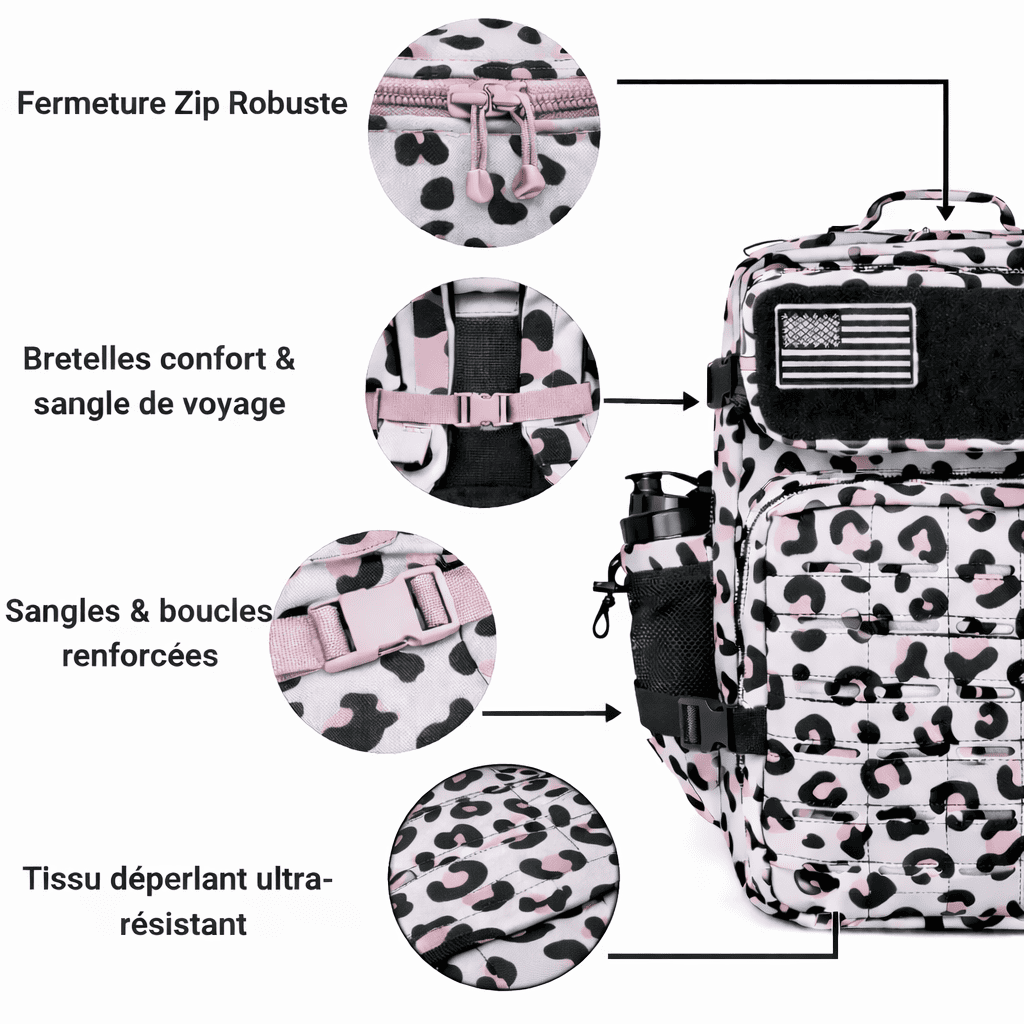 Sac Tactique 25L Léopard