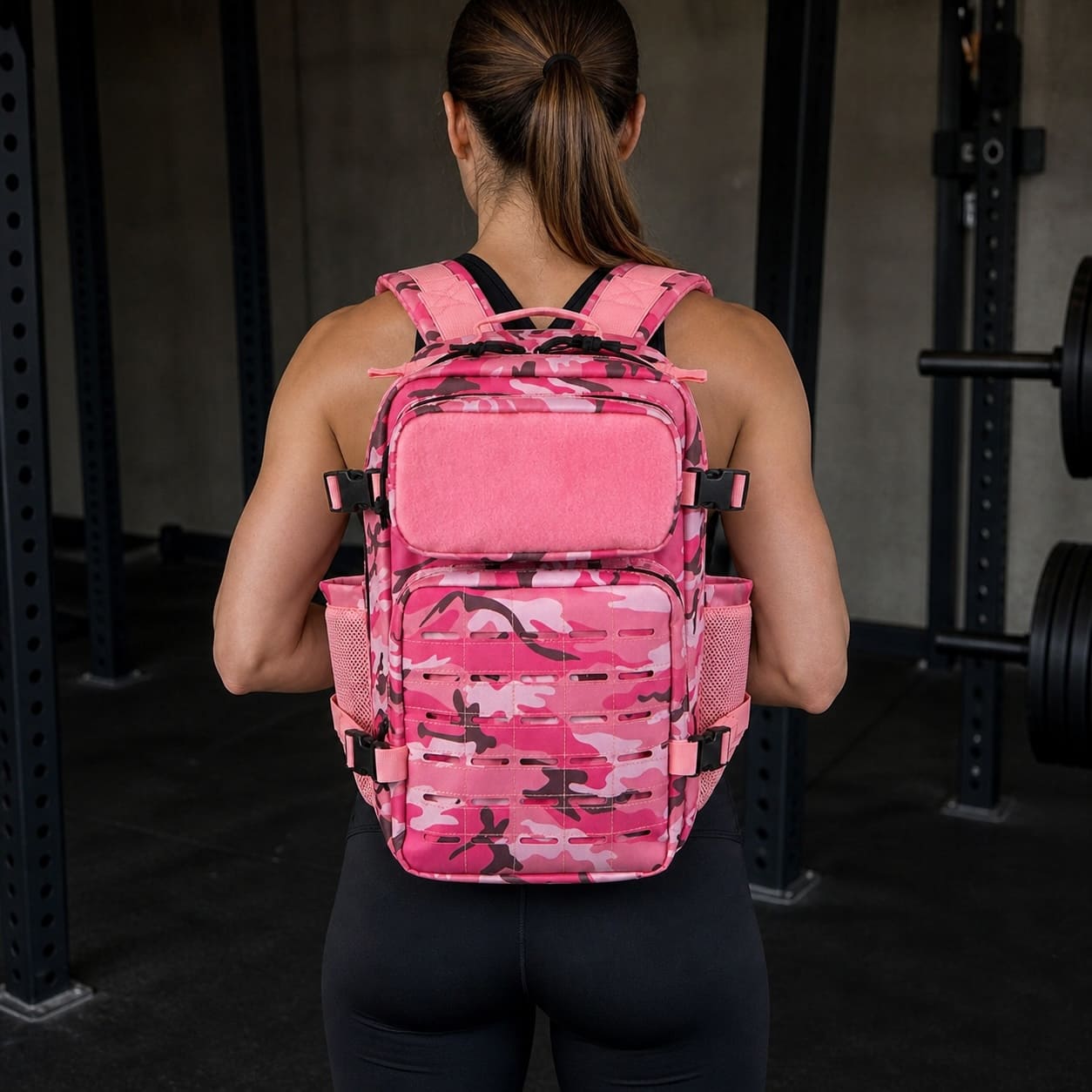 Sac Tactique 25 L Rose