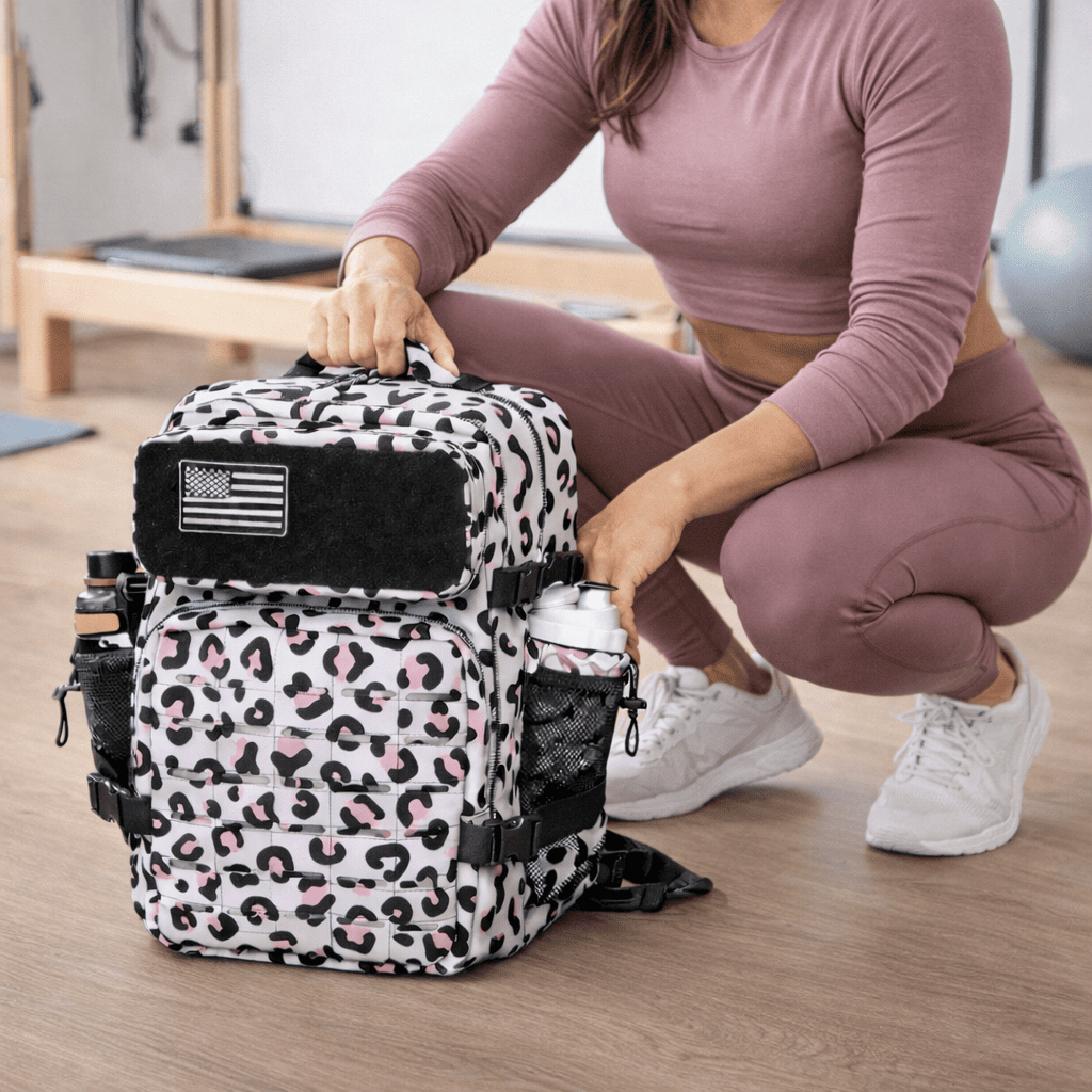 sac a dos leopard femme