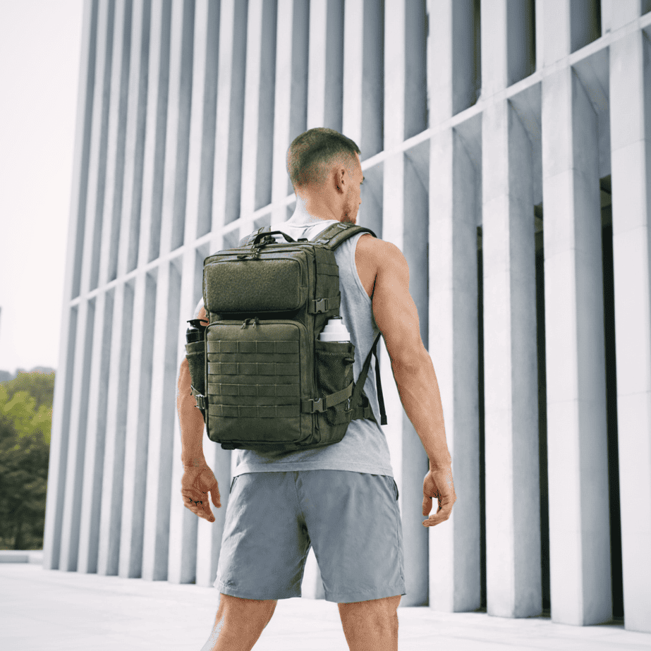 sac a dos tactique vert