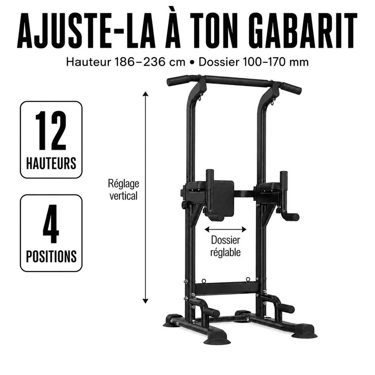 Chaise romaine musculation